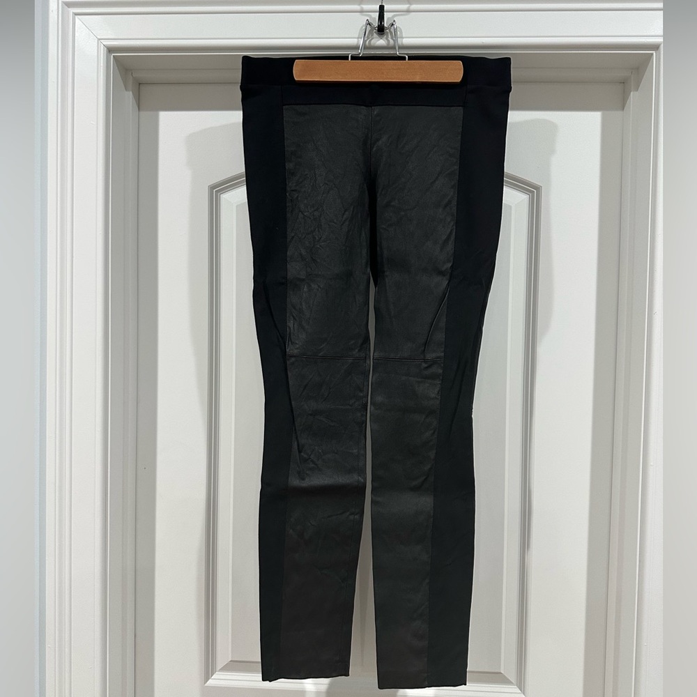 VINCE leather pants size 6 - Picture 8 of 10